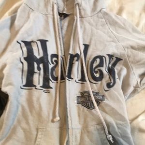 Harley Davidson zip up hoodie